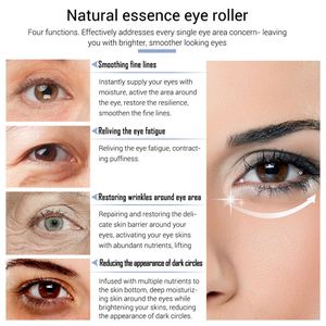 Etiqueta privada, 15ml, crema vegana para ojos, bola rodante, círculo oscuro, suero de retinol blanqueador antiarrugas, elimina las bolsas debajo de los ojos - Product Image 5