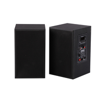 Enceinte de studio avec caisson en bois, woofer de 5 pouces, tweeter de 3 pouces, son puissant, paire, enceinte d'enseignement