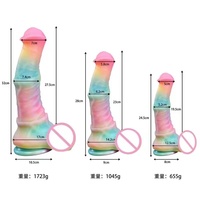 YPM Plug anal en silicone extra long et doux, double usage pour le vagin et l'anus, masturbateur manuel, vibrateur érotique, jouets pour adultes pour l'orgasme
