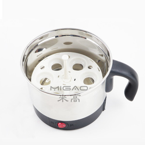 Cuisinière électrique en acier inoxydable MiGao 1,5 L avec panier vapeur pour cuisiner et faire bouillir - Product Image 3