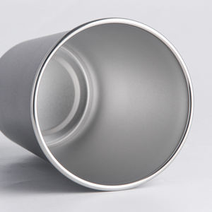Logotipo personalizado 16oz Vaso <span class=keywords><strong>Pinta</strong></span> Cerveza Jarra de cerveza reutilizable Taza de metal de una sola pared de acero inoxidable Pint Cup para fiesta Camping - Product Image 5