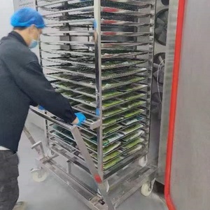 Attrezzatura veloce del congelatore dell'azoto liquido del Tunnel di alta qualità-congelamento rapido di IQC di 120 ~ 196 °C con il motore come componente del centro - Product Image 3