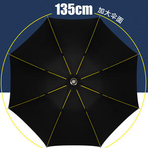 Parapluie de golf extérieur étanche portable AI-MICH <span class=keywords><strong>Promo</strong></span> personnalisée coupe-vent avec logo imprimé Parapluie double couche - Product Image 4