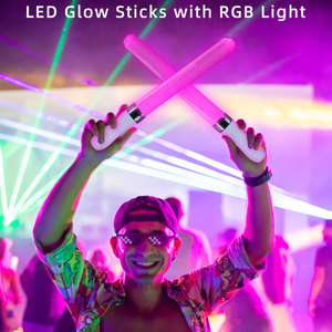 15 Farbwechsel Light Up Stick Glühender Zauberstab Baton LED Stick für Konzert - Product Image 6