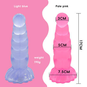 Tongkat Pijat Intim Dewasa TPE Ramah Kulit Tanpa Bau, Dapat Digunakan untuk Pria Wanita Anal dan Vagina - Product Image 1