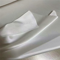 Tissu satiné double face en soie pure à 100%, charmeuse, pour vêtements de nuit, rideaux, robes, mariages, costumes pour filles