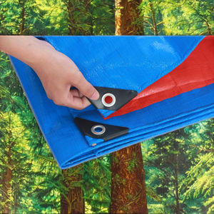 Rouleau de bâche en PE imperméable et anti-UV <span class=keywords><strong>pour</strong></span> tente extérieure <span class=keywords><strong>pour</strong></span> filles et garçons, style uni avec revêtement en PE tricoté <span class=keywords><strong>pour</strong></span> bateau et <span class=keywords><strong>piscine</strong></span> - Product Image 2