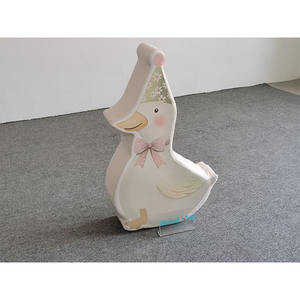 Nieuw Ontwerp Schattige Zachte Ganzenvorm Speeltje Lichtgewicht Duurzame Indoor Speeltoestellen Voor Kinderen - Product Image 5