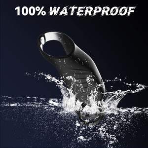 Anneau de blocage de stimulation du point G à double choc, masturbateur masculin, anneau de retard - Product Image 5