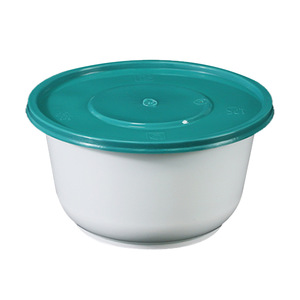 Round Disposable Plastic Bowl With Lid For Soup And Porridge Takeout Packaging 52mm Diameter - Product Image 2
