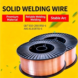 Filo per saldatura a gas ER70S-6, AWS A5.18, facile da usare per riparazioni metalliche in piccole fabbriche e lavori di fabbricazione dell'acciaio - Product Image 1