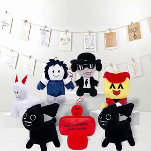 ตุ๊กตาการ์ตูนฟอร์แซคเคน ชานซ์ ผิวสีดำ ใส่แว่นกันแดด ทำจากผ้าใยฝ้าย PP เหมาะเป็นของขวัญสำหรับเด็กผู้ชายอายุ 14 ปีขึ้นไป - Product Image 3