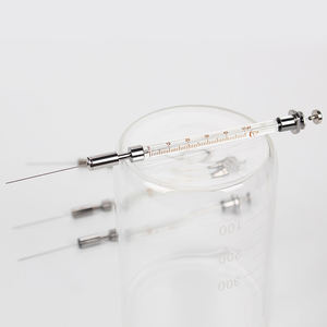 Aguja de inyección para cromatografía 0.5uL-1000uL jeringa de microlitro LC GC de laboratorio de vidrio - Product Image 5