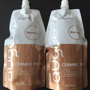 Çin toptan OEM üreticisi Meidu profesyonel saç bakım ürünü doğal kollajen keratin protein saç düzleştirme kremi