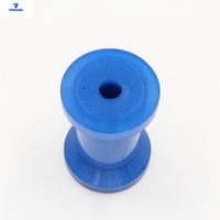 Rouleau de quille robuste pour le chargement de bateaux Butée d'arc en caoutchouc pour remorques avec plusieurs tailles d'alésage Pièces et accessoires de remorque
