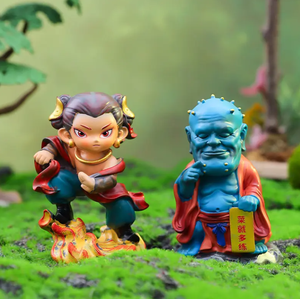 Caja misteriosa de 9cm, regalo, mitos negros, Wukong, modelo de resina, figurita de juguete, mitos negros, Wukong, figura de acción, conjunto de caja ciega - Product Image 4