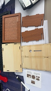 木製おもちゃ子供用マネーボックス子供用1000ユーロドルセービング銀行クリエイティブ木製ピギーバンク - Product Image 4