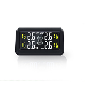 Misuratore pressione pneumatico Monitor pressione aria elettronica Display digitale sensore Auto universale esterno <span class=keywords><strong>tpms</strong></span> sistema Monitor rilevatore - Product Image 1