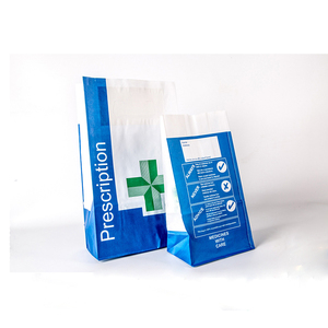 biodegradable de avión vómito aire enfermedad kraft sos médico estéril bolsas de papel para la farmacia sin mango - Product Image 3