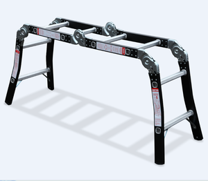 <span class=keywords><strong>Escalera</strong></span> de aluminio <span class=keywords><strong>telescópica</strong></span> <span class=keywords><strong>4</strong></span> plus, 2 escalones de extensión funcionales, 2,44 <span class=keywords><strong>metros</strong></span> - Product Image 3