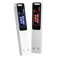 Memorias USB Personalizadas con Logo Led Iluminado 4GB 8GB 16GB 32GB 64GB 128GB Pendrive Mini Lápiz USB 2.0