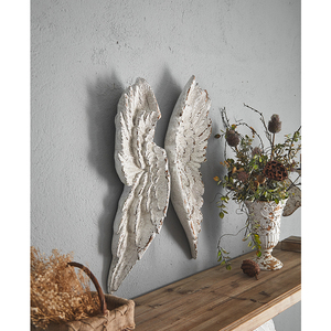 Decorazione da Parete Artistica Sopra il Letto, Decoro per <span class=keywords><strong>Soggiorno</strong></span>, Camera da Letto, <span class=keywords><strong>Cucina</strong></span>, Balcone, Ala Decorativa in MgO Bianco - Product Image 4