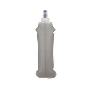 Mini thể thao thân thiện với môi trường 500ml màu vàng ráp chai nước ngoài trời bóp TPU uống tàu mềm flaks - Product Image 3