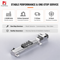 Pi Actionneur linéaire à vis à billes de haute précision, répétabilité ±0.005mm/±0.01mm, pour salle blanche, imprimante 3D et routeur CNC