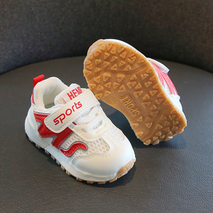 男の子女の子滑り止めラバーソールベビーシューズ幼児プレウォーカー靴メッシュ通気性ベビーシューズ1 ~ 2年 - Product Image 4