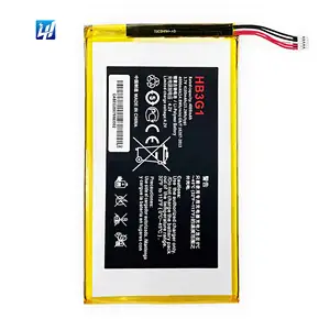 Batería de polímero de iones de litio HB3G1 4100mAh para Huawei MediaPad 7 Lite baterías de iones de litio