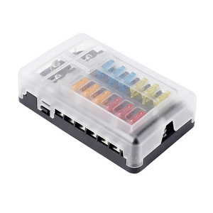 Caja de fusibles Cnspeed de 12 vías 12V 24V para coches, barcos, autocaravanas y camiones - Product Image 1