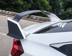 ABS voiture extérieur aileron arrière Rail aile <span class=keywords><strong>toit</strong></span> aileron pour <span class=keywords><strong>Honda</strong></span> <span class=keywords><strong>Civic</strong></span> berline 2016-2020 - Product Image 5