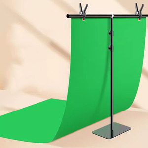 Factory Background Stand <strong>Pipe</strong> and Drape Telescopic Backdrop Stand with Base Plates Paper Stand <strong>Frame</strong> Support - Product Image 6