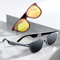 Lunettes Audio Intelligentes sans Fil de Créateur en Acétate avec Logo Personnalisé, Écouteurs Intégrés, Collection 2025