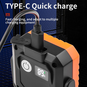 Mini 24 * COB lampe de travail avec type-c USB charge ABS aimant extérieur et affichage de puissance numérique lampe de poche étanche crochet <span class=keywords><strong>Garage</strong></span> - Product Image 3