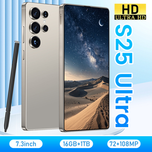 2025 siêu 72mp + 108mp S25 <span class=keywords><strong>Android</strong></span> 16 điện thoại thông minh 7.3inch HD màn hình 16GB + 1TB Bộ nhớ Tây Ban Nha Hot Bán 7.3inch HD màn hình 16GB + 1TB - Product Image 3