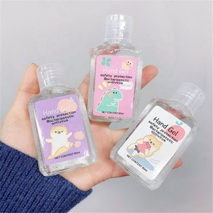 Botella pequeña de plástico de 30ml, 50ml, 60ml, PET, jabón de manos recargable, gel desinfectante, champú, botella dispensadora de viaje para hoteles con tapa abatible - Product Image 2