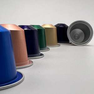 Chine Usine de capsules de café Offre Spéciale 15ml Feuille d'aluminium de café de capsule de couleur pourpre avec couvercle de thermoscellage pour capsule <span class=keywords><strong>Nespresso</strong></span> - Product Image 3