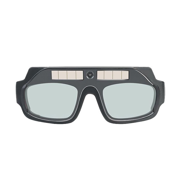 True Color Solar Energy Light-Weight Adjustable Auto Darkening Welding Goggles Glasses