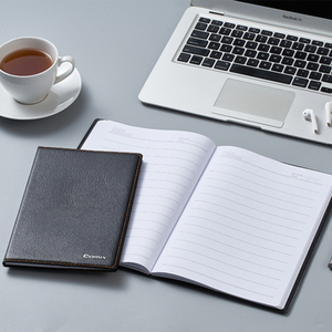 COMIX Ensemble de bureau en cuir personnalisé avec logo, carnet 25K, coffret cadeau, <span class=keywords><strong>livres</strong></span> de conférence, agenda de bureau - Product Image 5