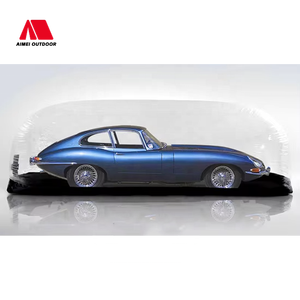 Tente de stationnement <span class=keywords><strong>gonflable</strong></span> transparente personnalisée pour voiture, abri de voiture, tente bulle, housse de protection pour véhicule - Product Image 2