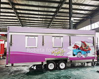 Doubles chambres de construction préfabriquée D'étage 2 niveau camions de nourriture récipient barre mobile de rue Double decker café alimentaire Caravane