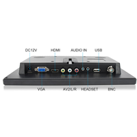 1080P IPS écran PC de bureau ordinateur 10 pouces LCD moniteur haut-parleur noir pour entreprise LED panneau TFT Blackview Shark 8 8 langues