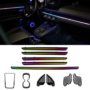 Éclairage d'ambiance intérieur personnalisé pour Honda CRV 2023-2024, bande LED acrylique Symphony, lampe d'ambiance, vente d'usine - Product Image 1