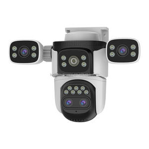 O-Kam Pro CS621ZS CCTV كاميرا مراقبة بأربع عدسات خارجية Wifi كشف حركة عموم الميل زاوية واسعة صوت في اتجاهين رؤية ليلية - Product Image 1
