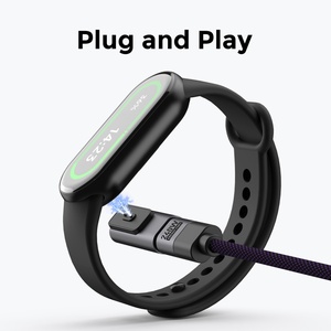 อะแดปเตอร์ชาร์จแบบพกพาชนิดแม่เหล็ก Type-C สำหรับ <span class=keywords><strong>Xiaomi</strong></span> MI <span class=keywords><strong>Band</strong></span> 10 9 Redmi Watch <span class=keywords><strong>5</strong></span> หัวต่อ 2 ขา สำหรับแปลง MI Redmi Watch - Product Image 4