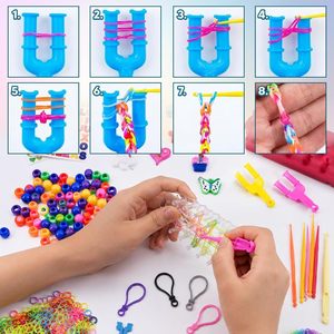 Kit de más de 15000 Bandas Elásticas para Hacer Pulseras, Bandas de Goma para el Cabello, Manualidades, Regalo de Pascua para Niñas y Niños - Product Image 6
