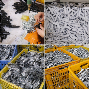 Cửa & cửa sổ Phụ Kiện Trung Quốc PVC cửa xử lý màu đen trượt khuôn cửa uPVC nhôm cửa và cửa sổ xử lý - Product Image 6