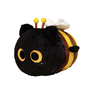 Giocattoli di peluche <span class=keywords><strong>Super</strong></span> morbidi promozionali con ricamo a forma di ape con bambola di gatto - Product Image 1