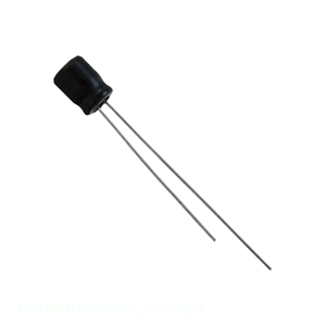 Condensateur Radial 1000uF 16NXA1000MEFC12.5X20 à Montage Traversant, en Aluminium, 20%, 16V - Distributeur Autorisé - Product Image 1